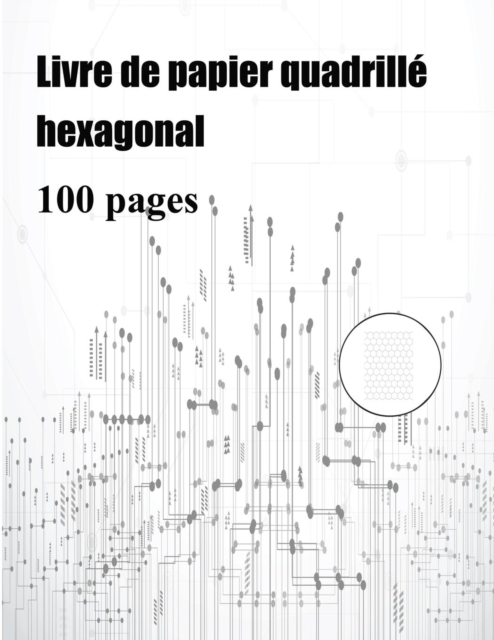 Livre de papier quadrille hexagonal, Paperback / softback Book