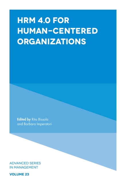 HRM 4.0 For Human-Centered Organizations, Hardback Book