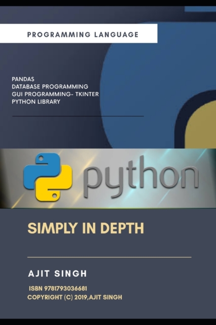 Python Simply In Depth, Paperback / softback Book