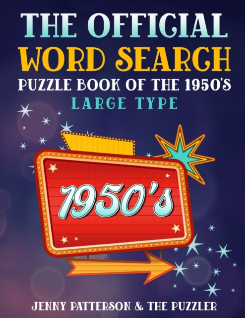 The Official Word Search Puzzle Book of the 1950's, Paperback / softback Book