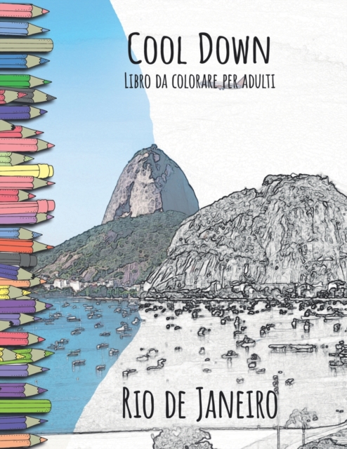 Cool Down - Libro da colorare per adulti : Rio de Janeiro, Paperback / softback Book