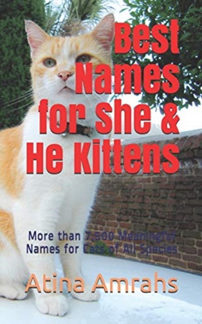 Best Names for She & He Kittens : More than 7,500 Meaningful Names for Cats of All Species, Paperback / softback Book