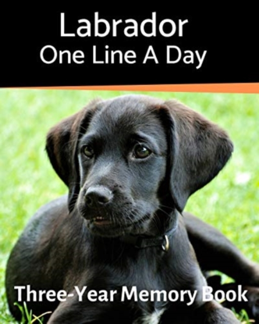 Labrador - One Line a Day : A Three-Year Memory Book to Track Your Dog's Growth, Paperback / softback Book