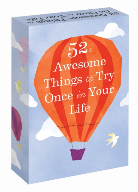 52 Awesome Things to Try Once in Your Life, Cards Book