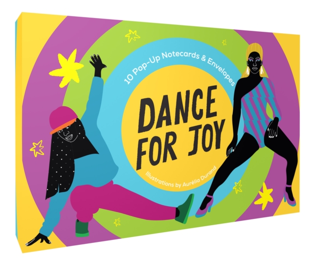 Dance for Joy Notecards : 10 Pop-Up Notecards & Envelopes, Postcard book or pack Book