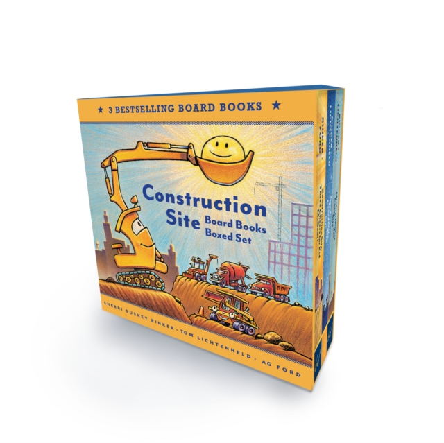 Construction Site Board Books Boxed Set, Multiple-component retail product Book