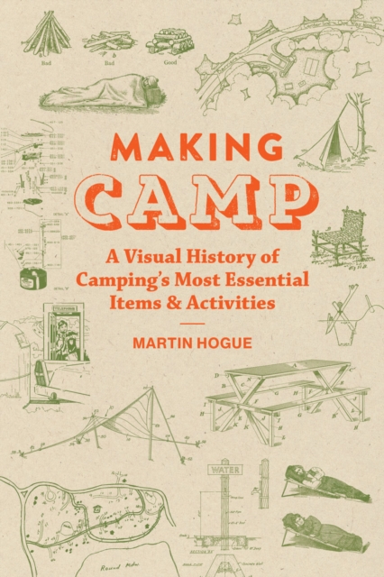 Making Camp : A Visual History of Camping's Most Essential Items and Activities, Hardback Book