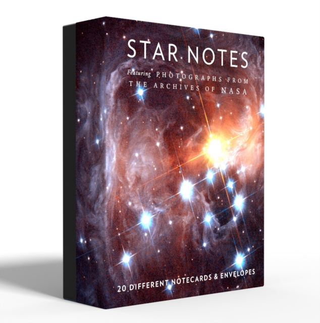 Star Notes : 20 Different Notecards and Envelopes, Postcard book or pack Book