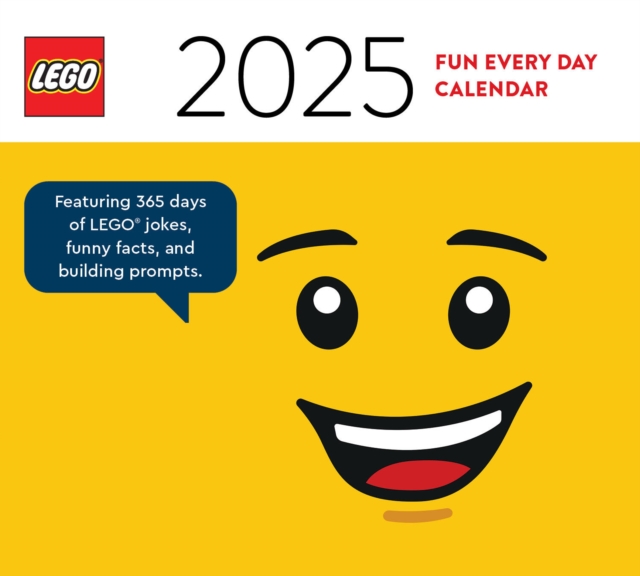 LEGO Fun Every Day 2025 Daily Calendar, Calendar Book
