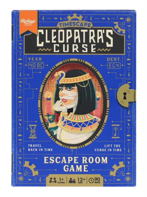 Timescape: Cleopatra's Curse : An Escape Room Game, Game Book