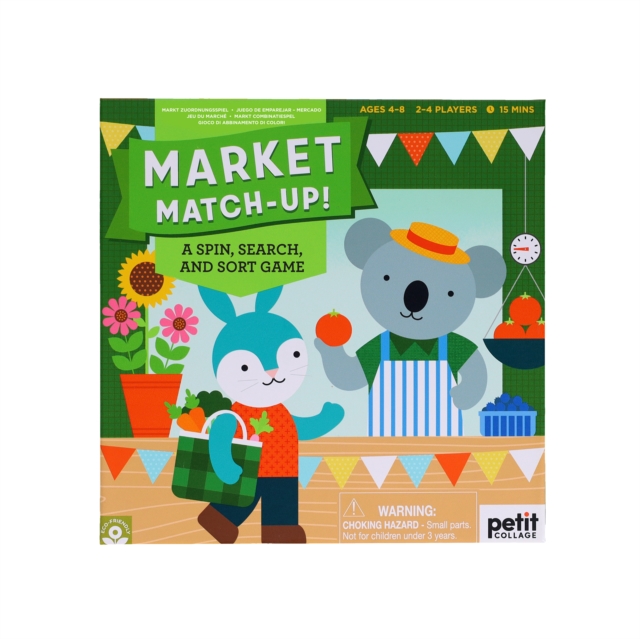 Market Match-Up! : A Spin, Search, and Sort Game, Game Book
