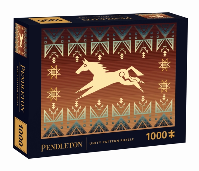 Pendleton Unity Pattern 1000-Piece Puzzle, Jigsaw Book