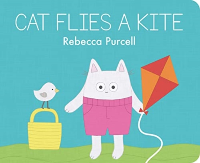 Cat Flies a Kite, Board book Book