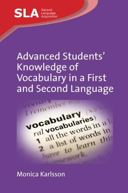 Advanced Students' Knowledge of Vocabulary in a First and Second Language, PDF eBook