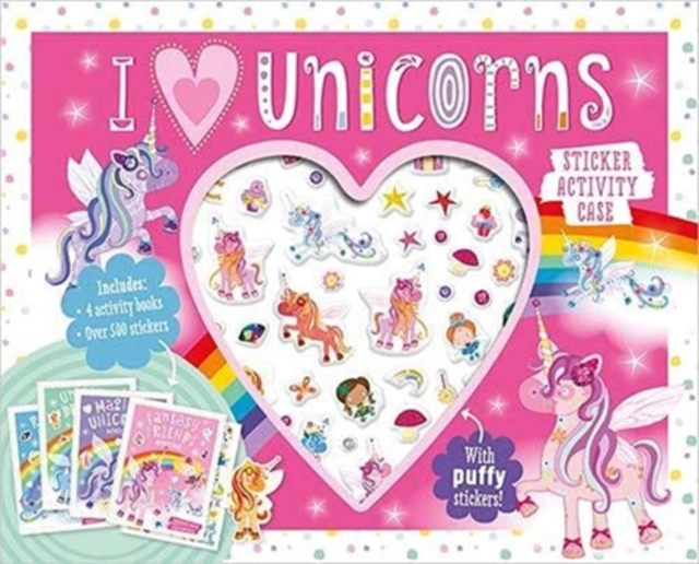 I Love Unicorns Sticker Activity Case, Multiple-component retail product, boxed Book