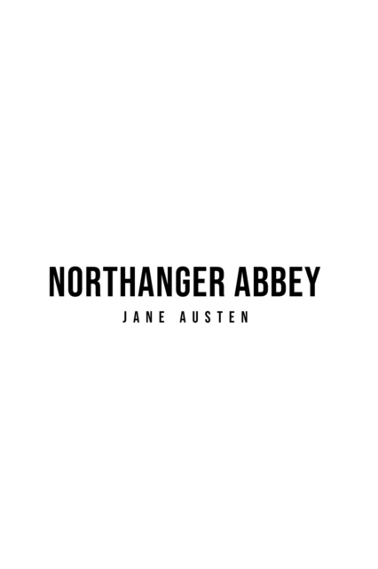 Northanger Abbey, Paperback / softback Book