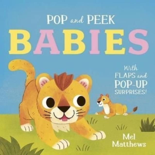 Pop and Peek: Babies : With flaps and pop-up surprises!, Board book Book