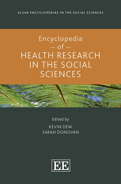 Encyclopedia of Health Research in the Social Sciences, PDF eBook