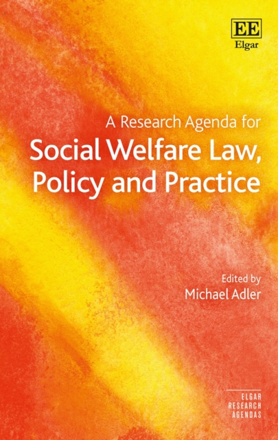 Research Agenda for Social Welfare Law, Policy and Practice, PDF eBook