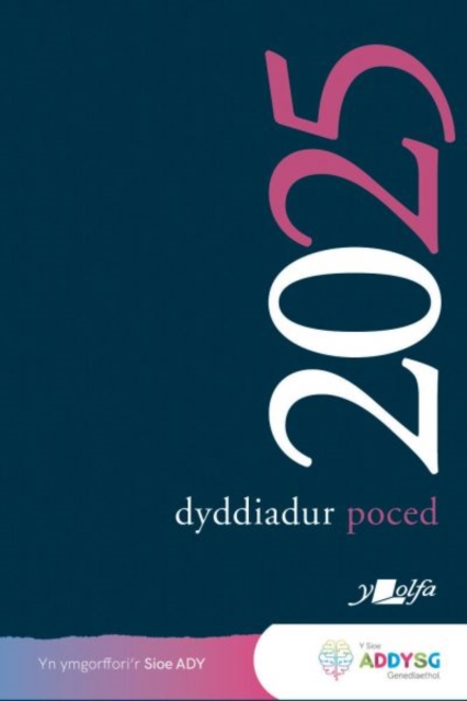 Dyddiadur Poced y Lolfa 2025, Hardback Book