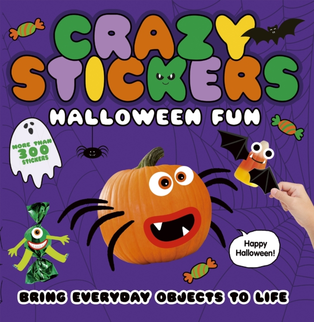 Crazy Stickers: Halloween Fun, Paperback / softback Book