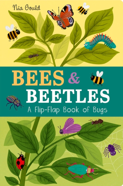 Bees & Beetles: A Flip-Flap Book of Bugs, Board book Book