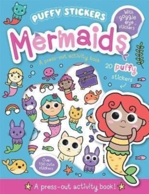 Puffy Sticker Mermaids, Paperback / softback Book