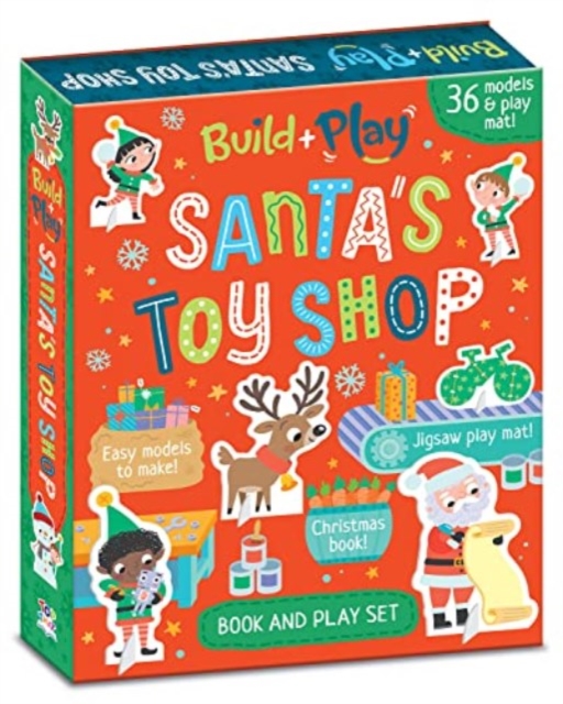 Build and Play Santa's Toy Shop, Boxed pack Book