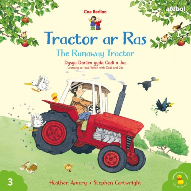 Cyfres Cae Berllan: Tractor ar Ras / The Runaway Tractor, Paperback / softback Book