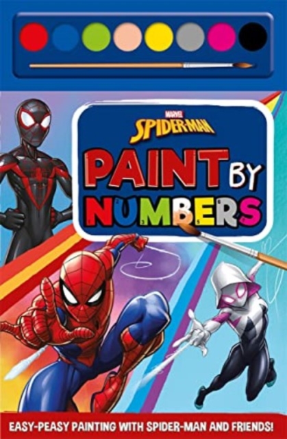 Marvel Spider-Man: Paint By Numbers, Paperback / softback Book
