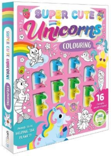 Super Cute Unicorns Colouring, Paperback / softback Book