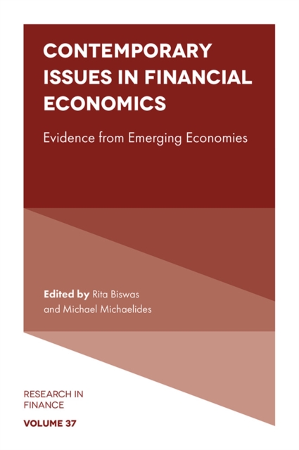Contemporary Issues in Financial Economics : Evidence from Emerging Economies, Hardback Book