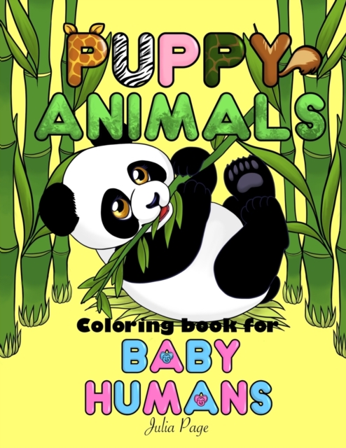 Puppy Animals Coloring Book for Baby Humans, Paperback / softback Book