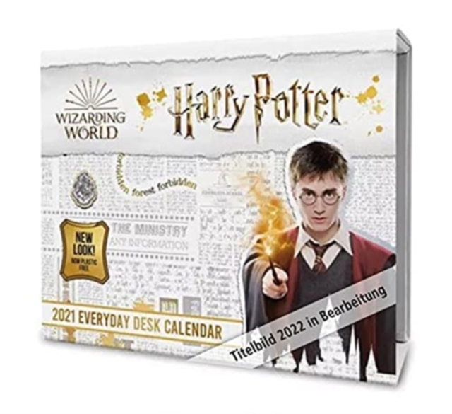 The Official Harry Potter Desk Block Calendar 2022, Calendar Book