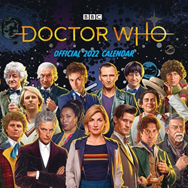 The Dr Who Classic Edition Square Calendar 2022, Calendar Book