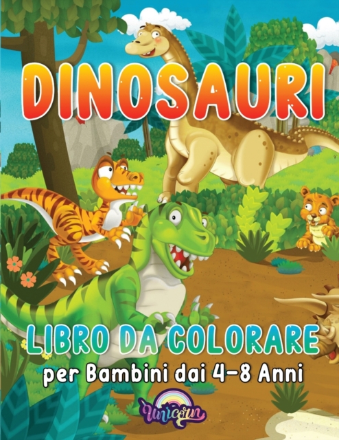 Dinosauri : Libro da Colorare per Bambini dai 4-8 Anni, Paperback / softback Book