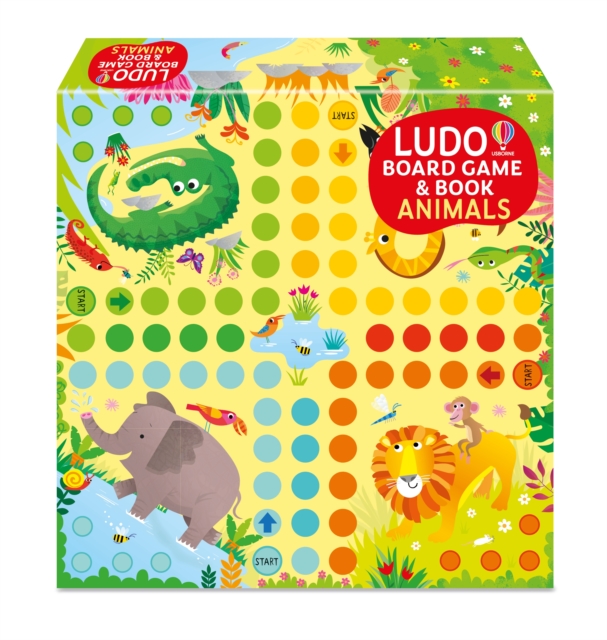 Ludo Board Game Animals, Game Book