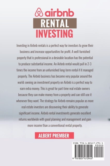 Airbnb Rental Investing, Paperback / softback Book