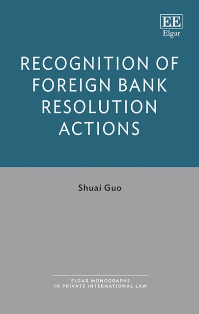 Recognition of Foreign Bank Resolution Actions, PDF eBook