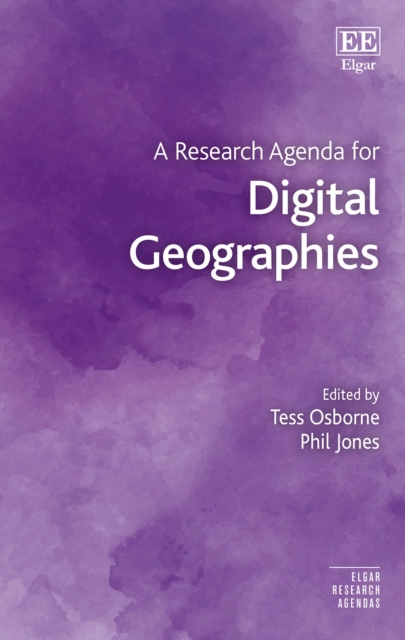 Research Agenda for Digital Geographies, PDF eBook