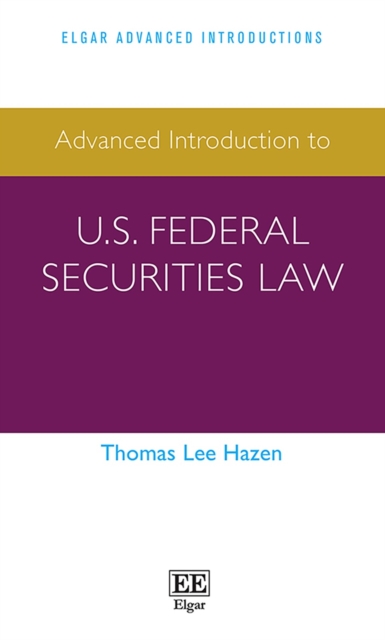 Advanced Introduction to U.S. Federal Securities Law, PDF eBook