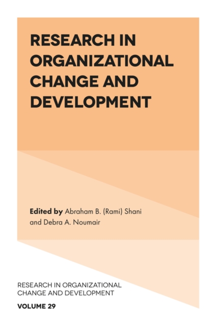 Research in Organizational Change and Development, Hardback Book