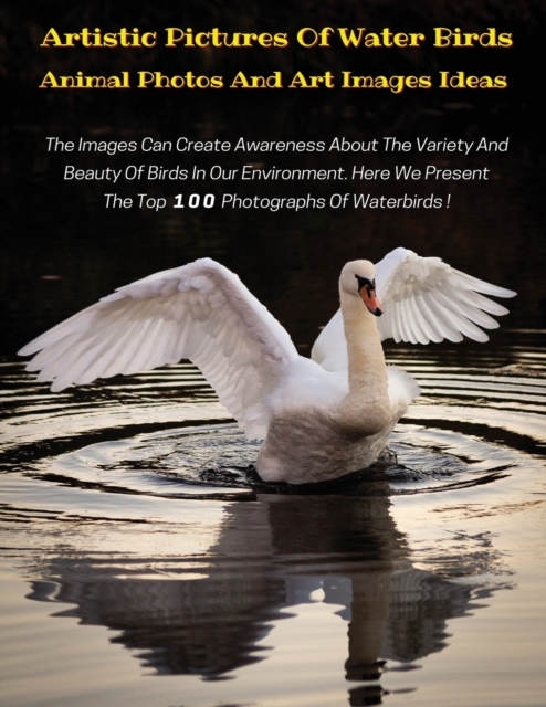 Artistic Pictures of Water Birds with Descriptive Text - Animal Photos and Art Images Ideas - HD Colorful Book : The Images Can Create Awareness About The Variety And Beauty Of Birds In Our Environmen, Paperback / softback Book