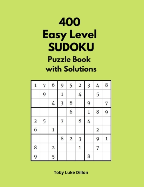 400 Easy Level Sudoku : Puzzle Book with Solutions, Paperback / softback Book