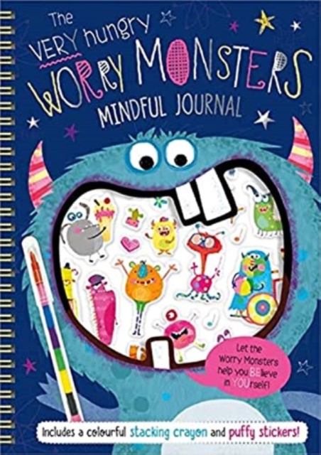 The Very Hungry Worry Monsters Mindful Journal, Hardback Book