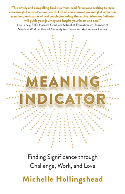 Meaning Indicator : Finding Significance through Challenge, Work, and Love, Paperback / softback Book