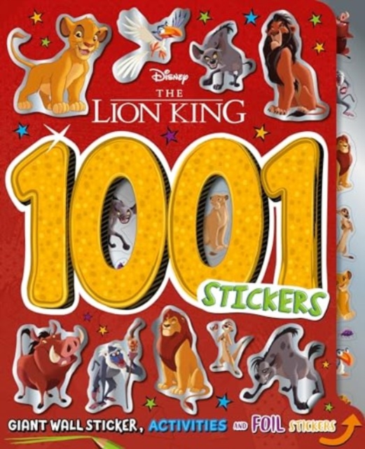 Disney The Lion King: 1001 Stickers, Paperback / softback Book