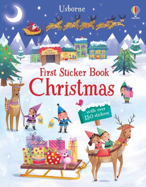 First Sticker Book Christmas : A Christmas Sticker Book for Children, Paperback / softback Book