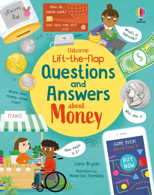 Lift-the-flap Questions and Answers about Money, Board book Book