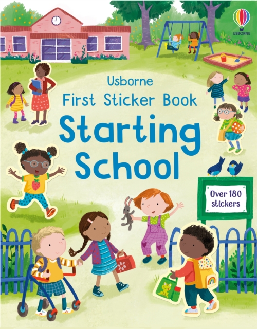 First Sticker Book Starting School : A First Day of School Book for Children, Paperback / softback Book